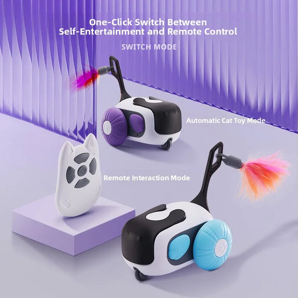 Interactive Kitten Toy Car